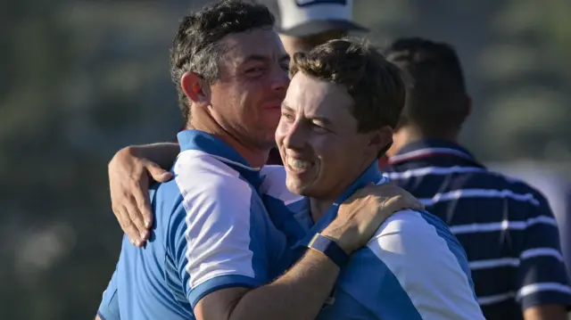 Rory McIlroy and Matt Fitzpatrick