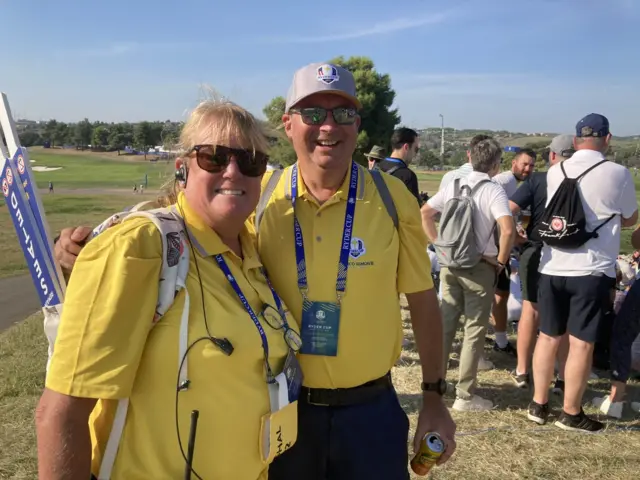 Mary from Chicago & Joost from the Netherlands.