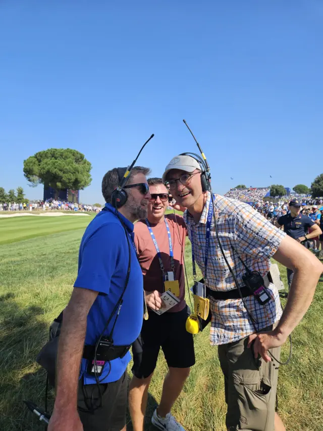 Mark Chapman, Matt Wallace and John Murray