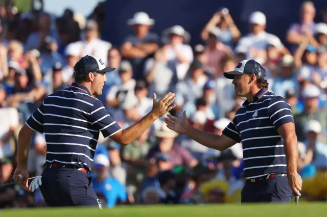 Scottie Scheffler and Brooks Koepka