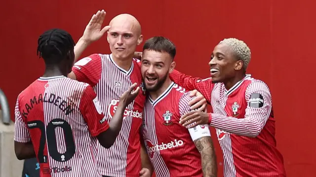 Southampton celebrate