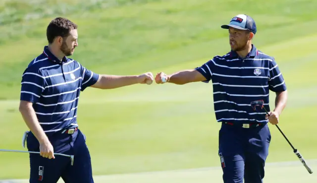 Xander Schauffele and Patrick Cantlay