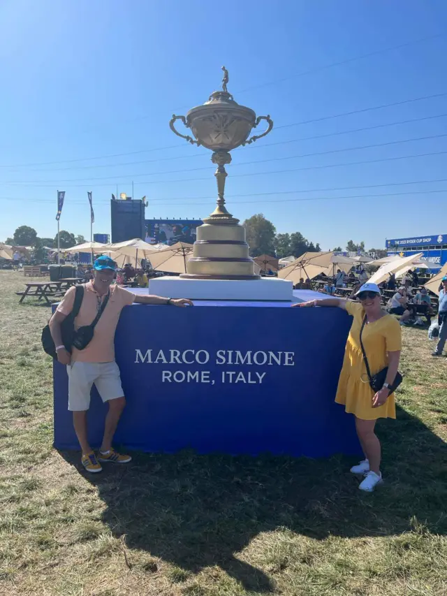 Fans at Ryder Cup