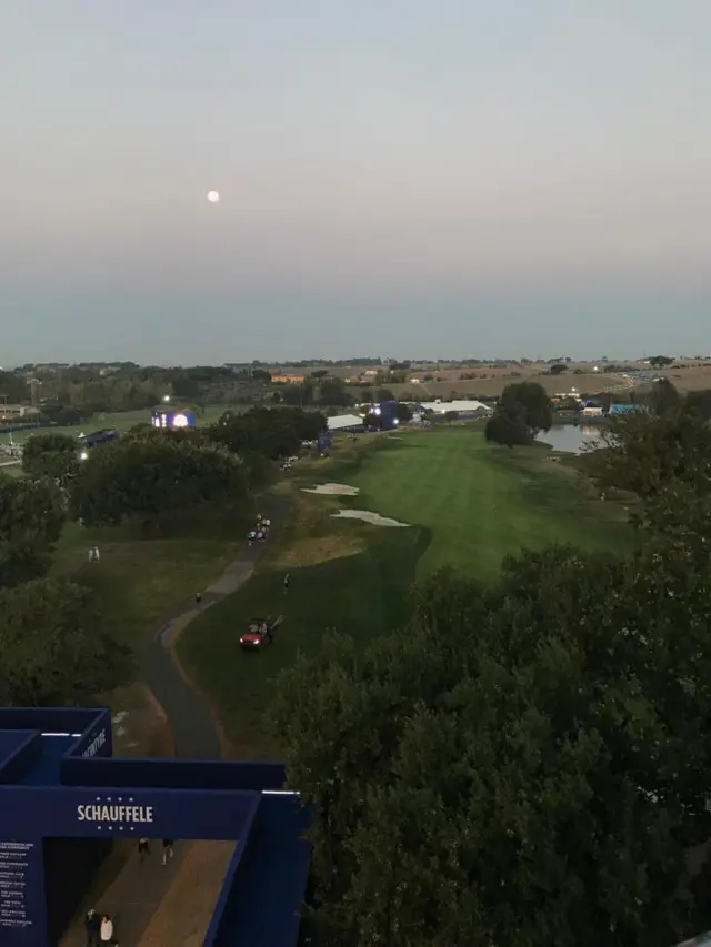 Moon over Marco Simeone Golf Club