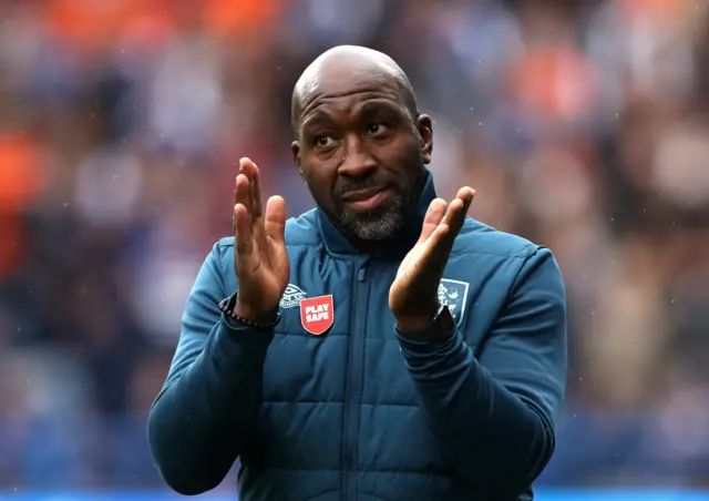 Huddersfield boss Darren Moore