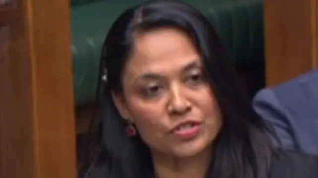 Rushanara Ali asks a question in the House of Commons