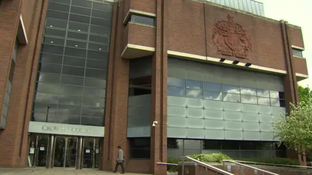 The exterior of Harrow Crown Court