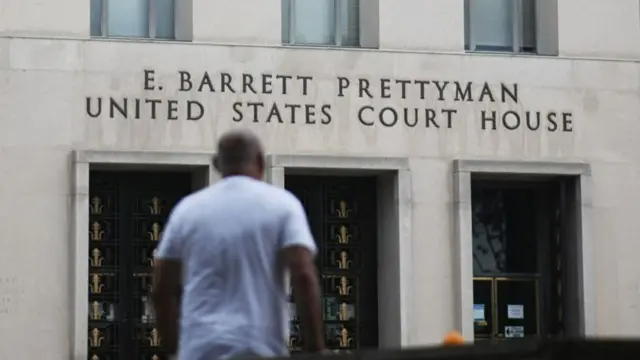 The E. Barrett Prettyman US Courthouse in Washington, DC