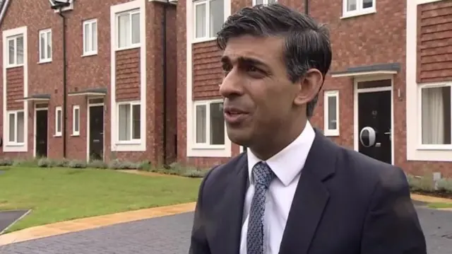 Rishi Sunak in Birmingham