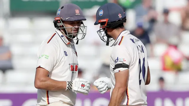 Nick Browne and Sir Alastair Cook