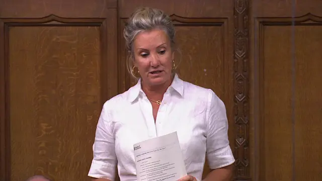 Dame Caroline Dinenage, Conservative MP for Gosport, speaking in the Commons