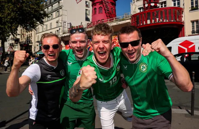 Republic fans in Paris