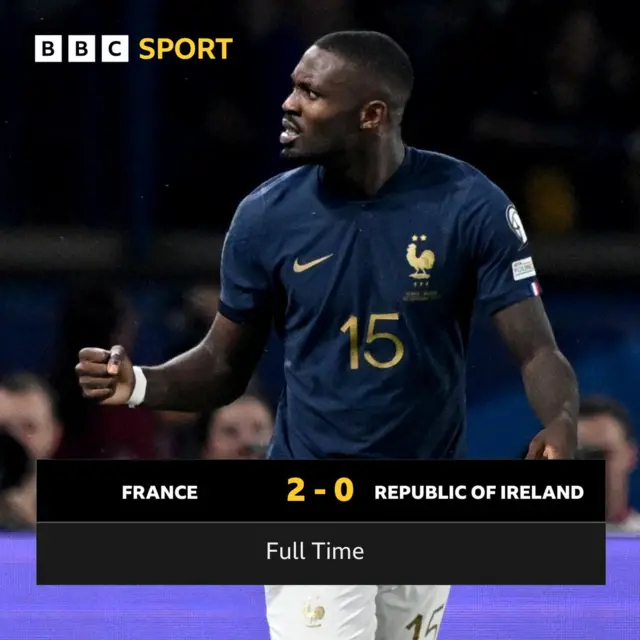 France 2-0 Republic of Ireland