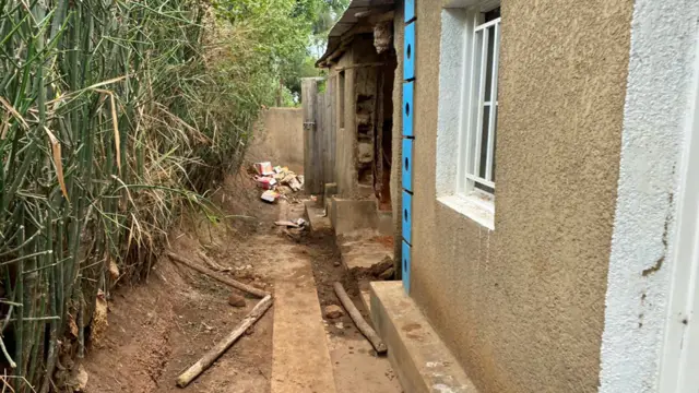 Home of suspected serial killer in Kigali, Rwanda