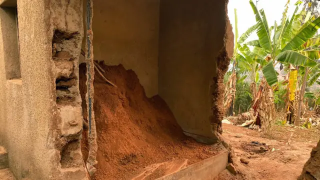 Home of suspected serial killer in Kigali, Rwanda