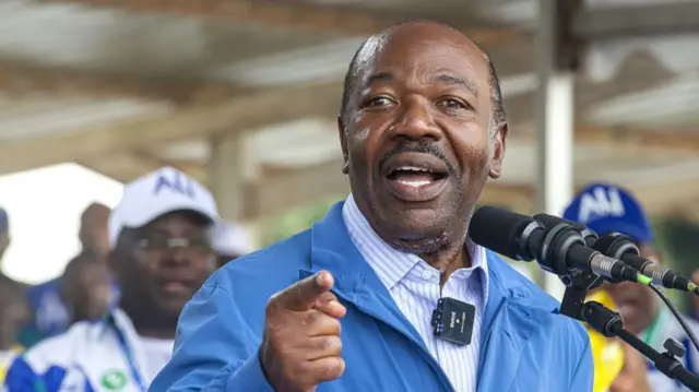 Ali Bongo Ondimba, the outgoing Gabonese president and candidate to succeed him in the presidential election on 26 August 2023,