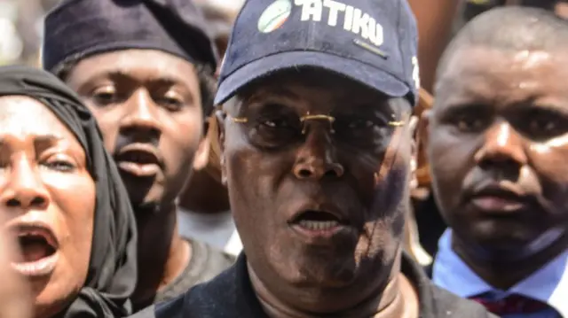 Atiku Abubakar pictured in March 2023