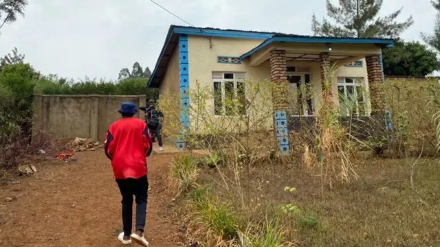 Home of suspected serial killer in Kigali, Rwanda