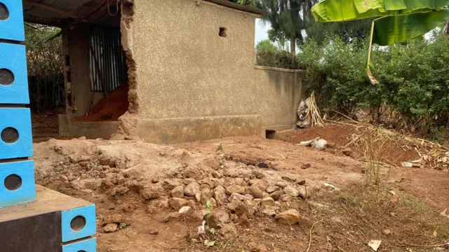 Home of suspected serial killer in Kigali, Rwanda