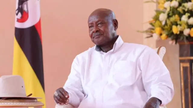 President of Uganda, Yoweri Museveni in Kampala, Uganda on July 12, 2023.