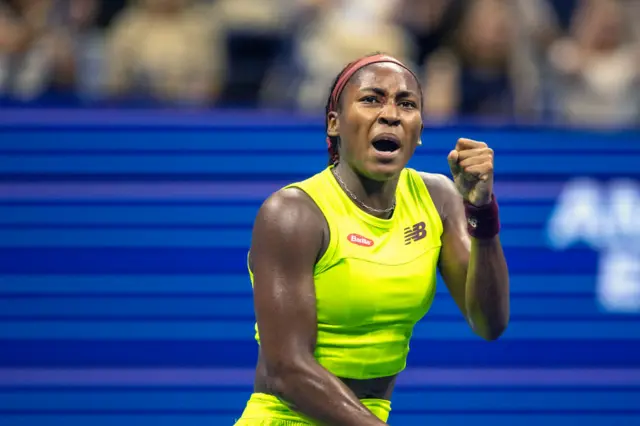 Coco Gauff of the United States