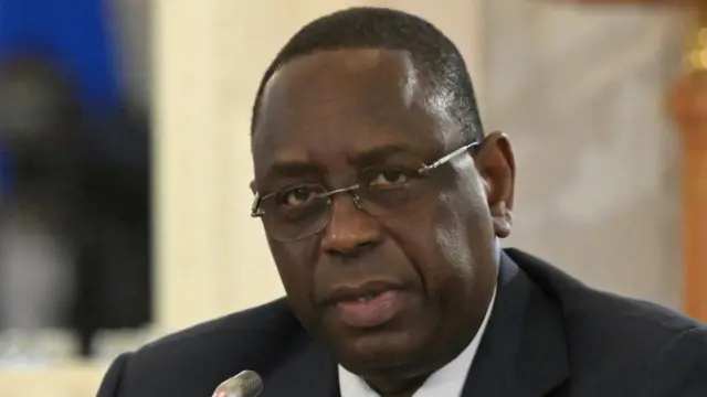 Senegal's President Macky Sall