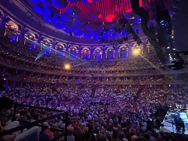 Inside the Royal Albert Hall