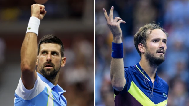 Novak Djokovic Daniil Medvedev