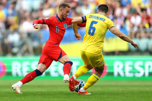 England's James Maddison