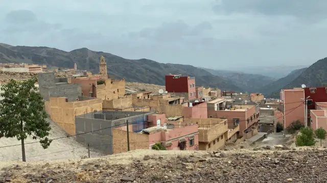 A small village in the Atlas Mountains