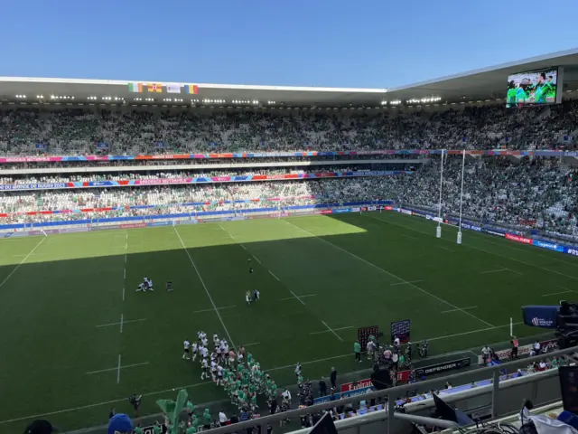 Full-time at the Stade de Bordeaux.