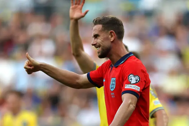 England's Jordan Henderson