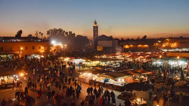 red city of Marrakesh
