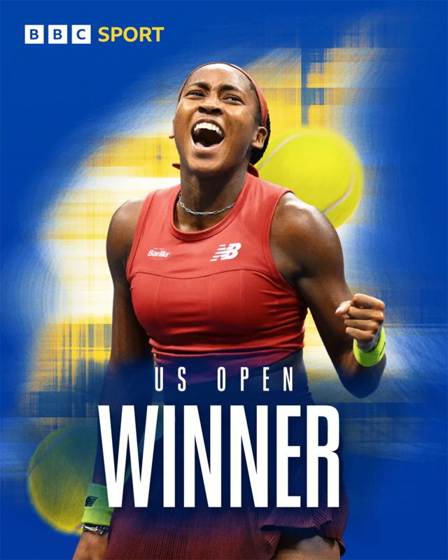 coco gauff winner graphic