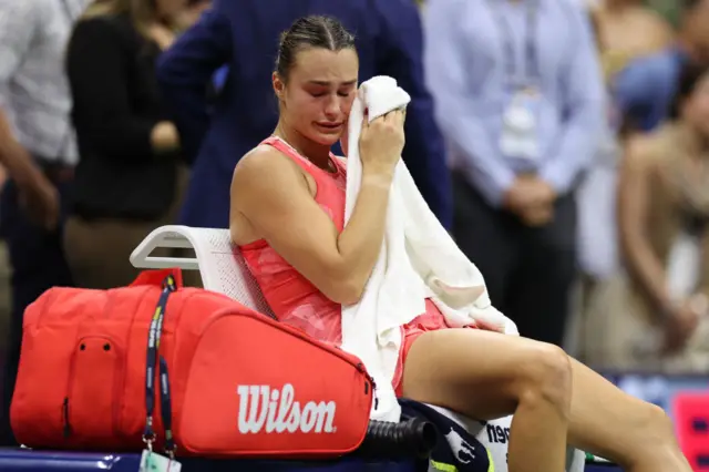 Aryna Sabalenka after US Open loss