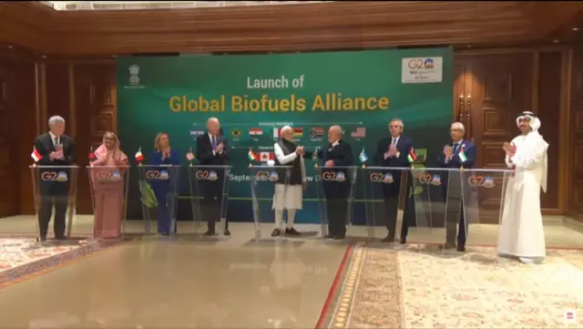 Biofuels alliance at G20