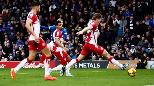 Paddy Lane scores for Portsmouth