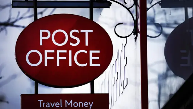 A Post Office sign