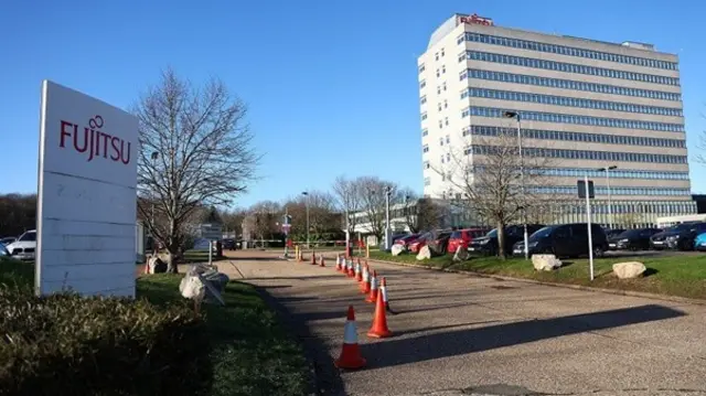 Fujitsu office building in Berkshire