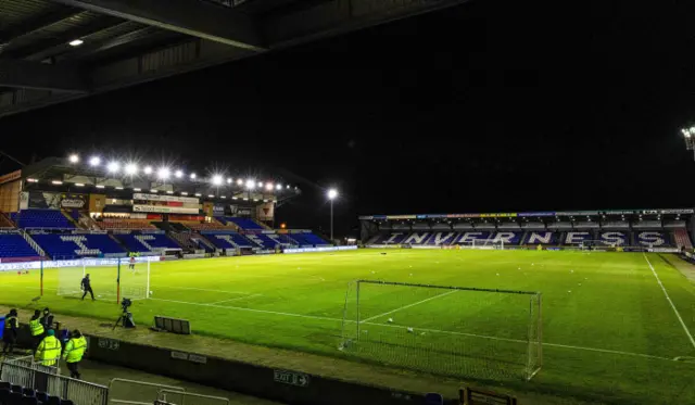 A general view of Caledonian Stadium