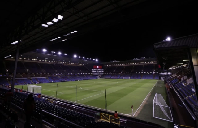 General view inside the stadium before the match