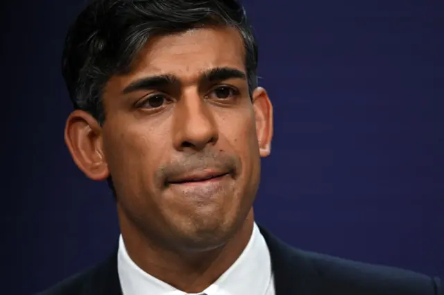 UK Prime Minister Rishi Sunak