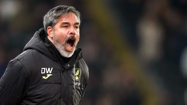 David Wagner shouts