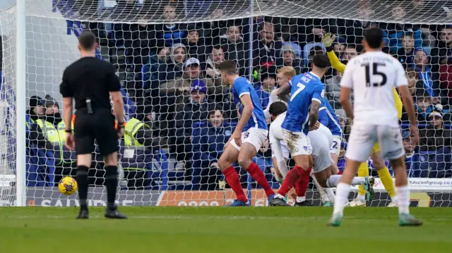 Orient score at Portsmouth