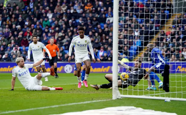 Patrick Bamford scores for Leeds