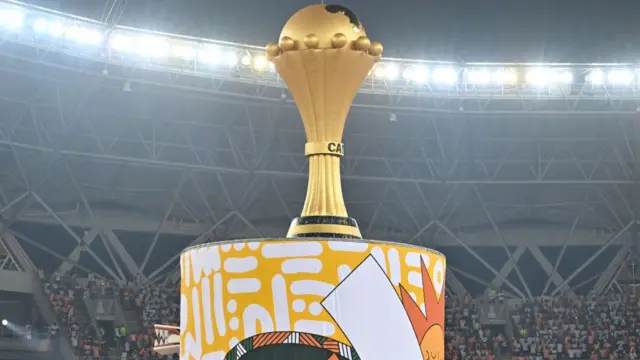 A photo of the Afcon 2023 opening ceremony