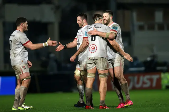 Ulster celebrate win