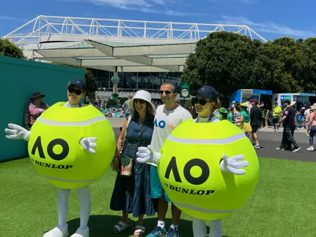 Australian Open fans