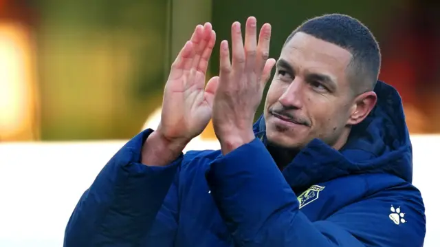 Jake Livermore applauds