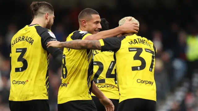 Watford celebrate